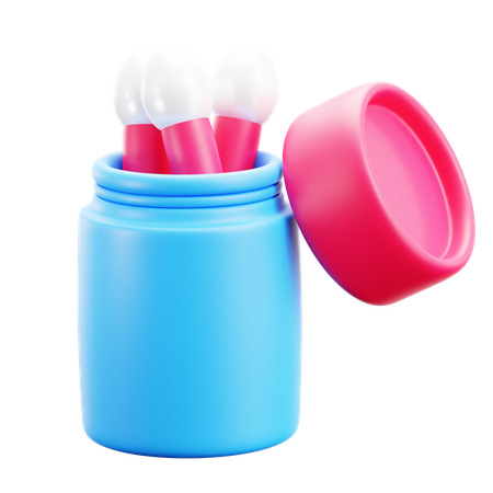 Cotton swab  3D Icon