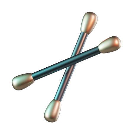 Cotton Swab  3D Icon