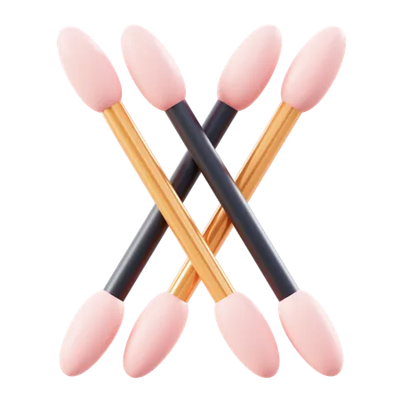 Cotton Swab  3D Icon