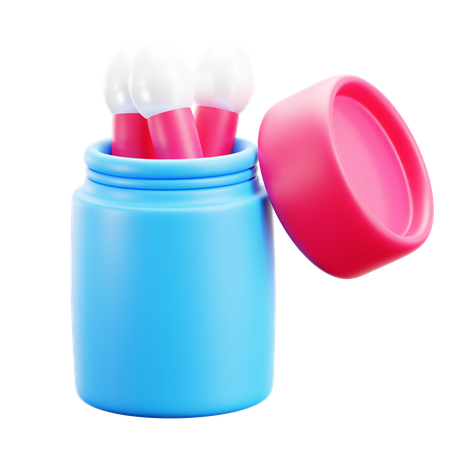 Cotton swab  3D Icon