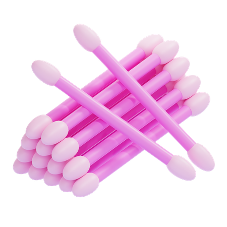 Cotton swab  3D Icon