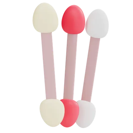 Cotton Swabs  3D Icon