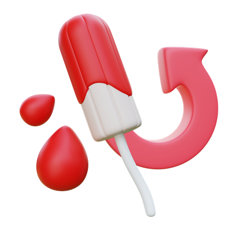 Cotton Tampon  3D Icon