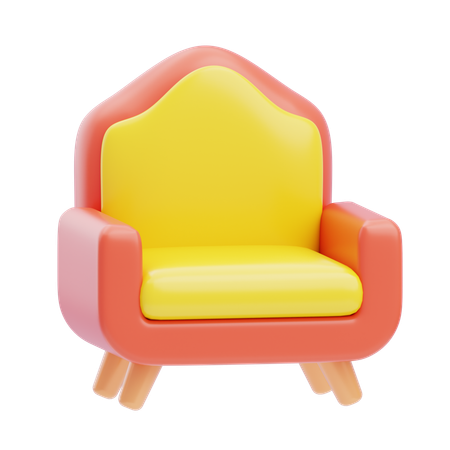 Couch  3D Icon