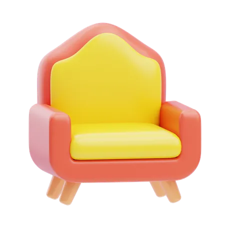 Couch  3D Icon