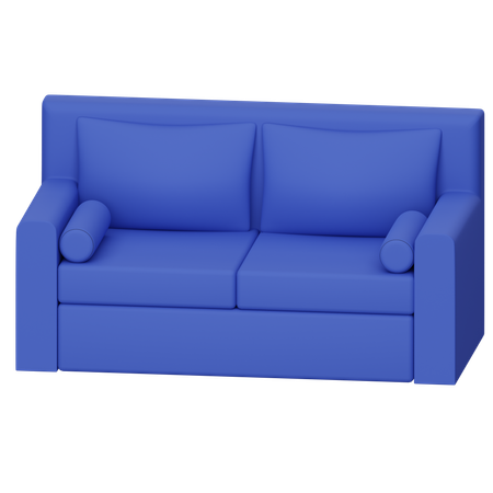 Couch  3D Icon