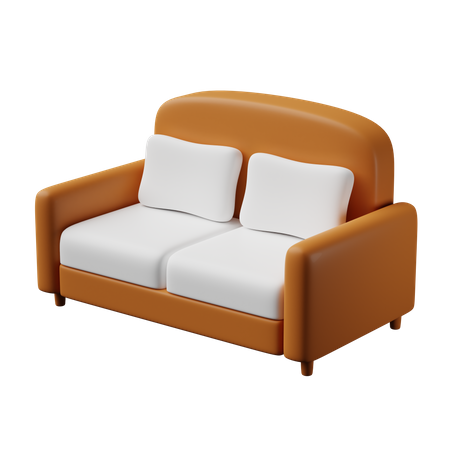 Couch  3D Icon