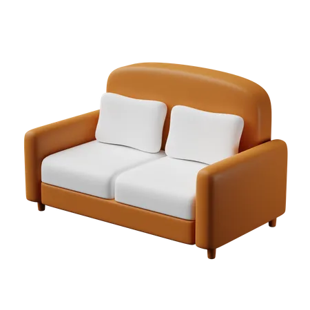 Couch  3D Icon