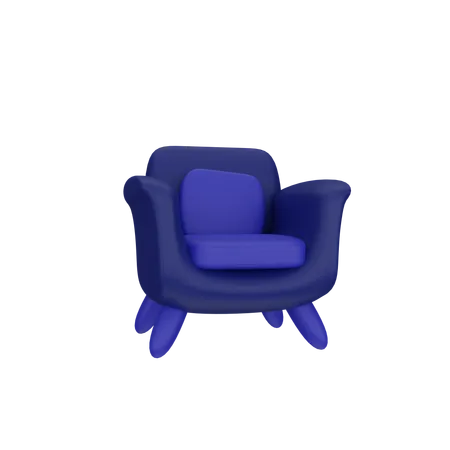 Couch  3D Icon