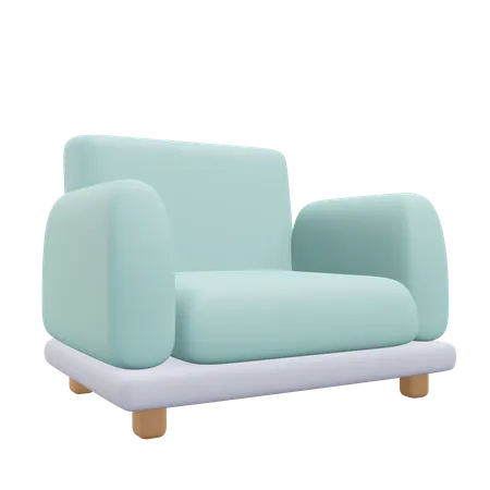 Couch  3D Icon