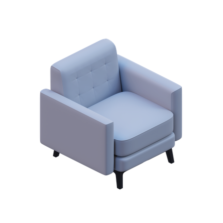 Couch  3D Icon