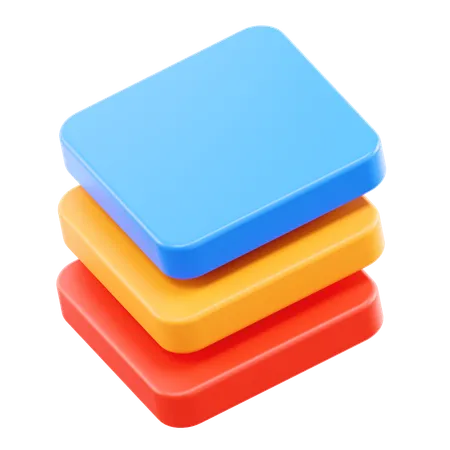 Couche  3D Icon