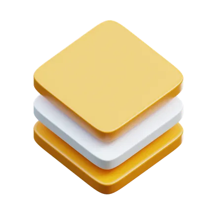 Couche  3D Icon