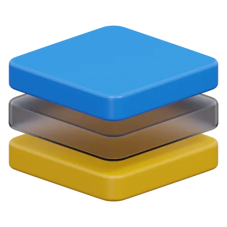 Couche  3D Icon