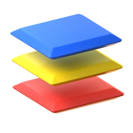 Couche  3D Icon