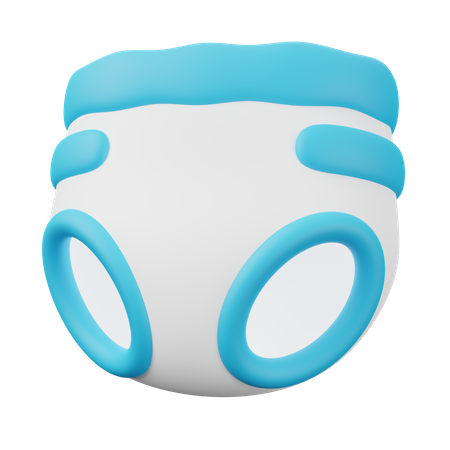 Couche pour bébé  3D Icon