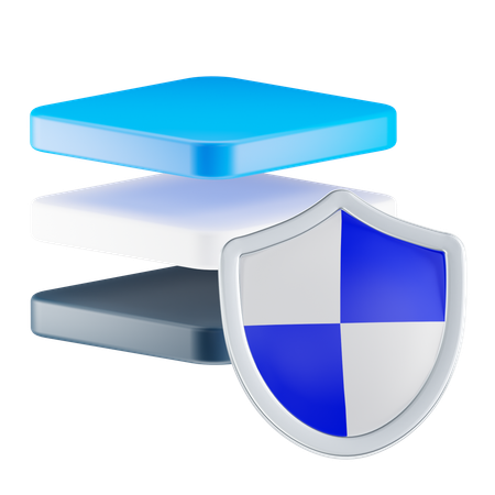 Protection des couches  3D Icon