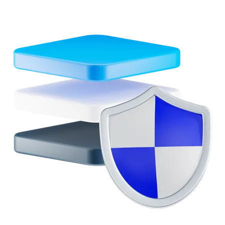 Protection des couches  3D Icon