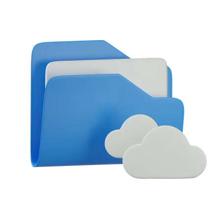 Could Folder  3D Icon