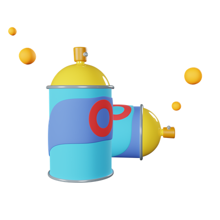 Couleur de pulvérisation  3D Icon