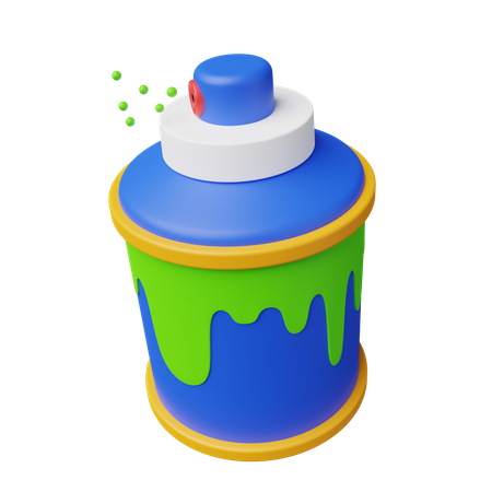 Couleur de pulvérisation  3D Icon