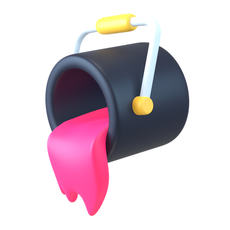 Remplissage de couleur  3D Icon