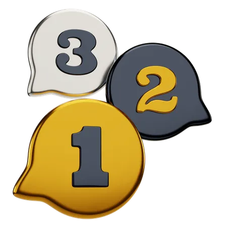 Countdown  3D Icon