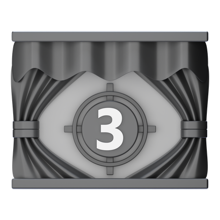 Countdown  3D Icon