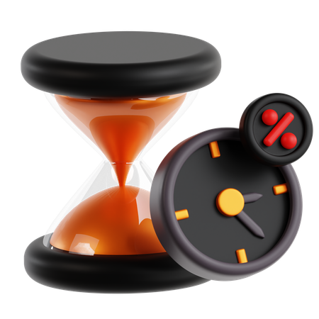 Countdown  3D Icon