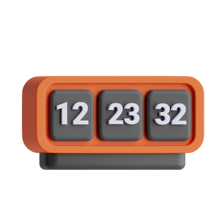 Countdown  3D Icon