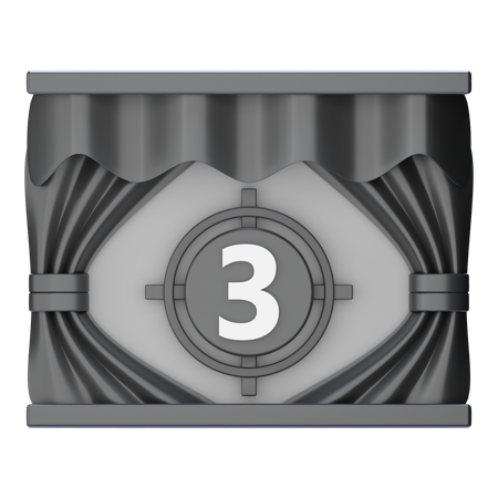 Countdown  3D Icon