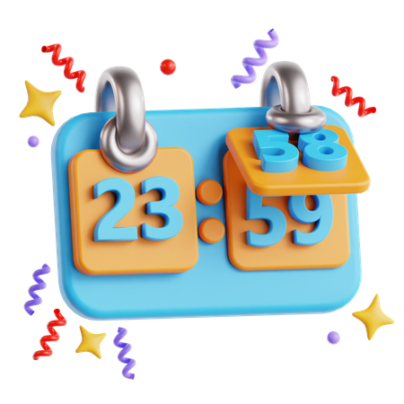 Countdown Timer  3D Icon