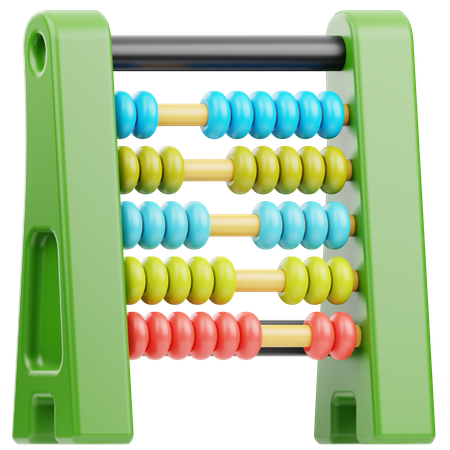 Counting Toy  3D Icon