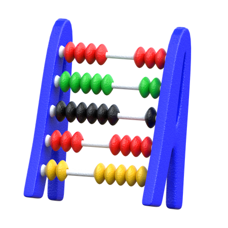 Counting Toy  3D Icon