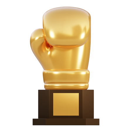 Coupe de boxe  3D Icon