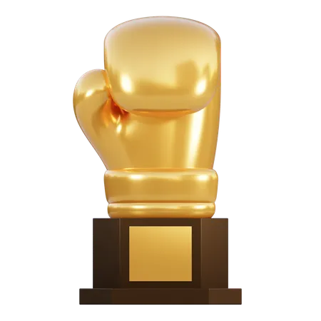 Coupe de boxe  3D Icon