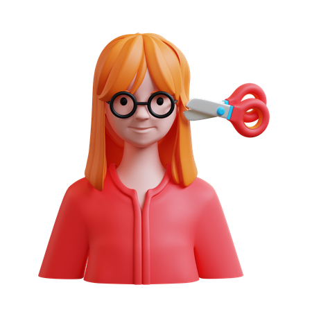 La Coupe de cheveux  3D Icon