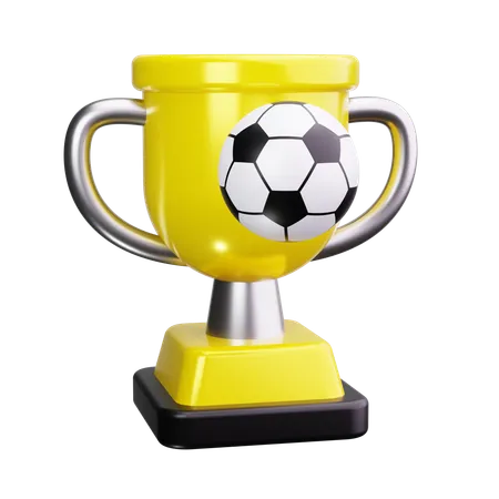 Coupe de football  3D Icon