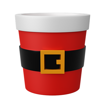 Tasse du père Noël  3D Icon