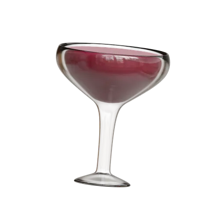 Coupe Glass  3D Icon