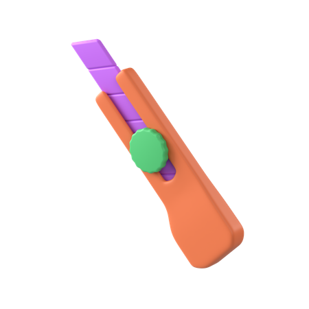 Coupe-papier  3D Icon
