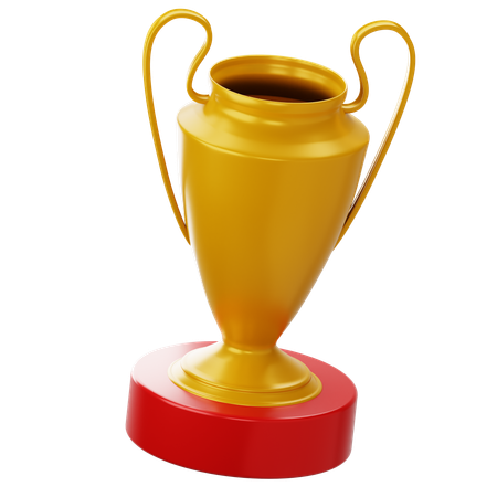 Coupe du trophée  3D Icon