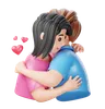 Couple Hugging