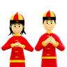 3d chinese ornaments emoji