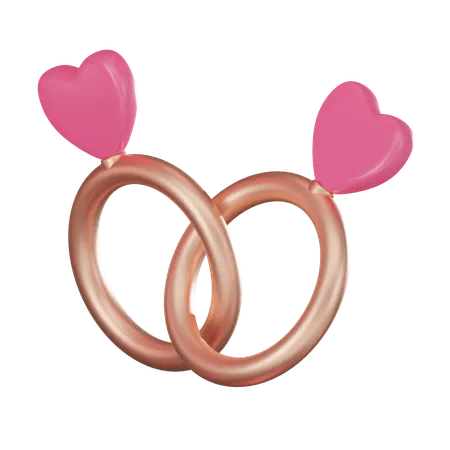 Engagement Ring Symbol Of Commitment And Romance Perfect For Valentines Day Celebrations And Romantic Projects 3 D Render Illustration 3D Icon