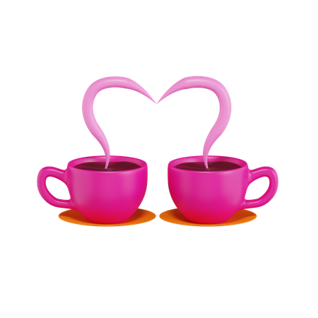 Quelques tasses  3D Icon