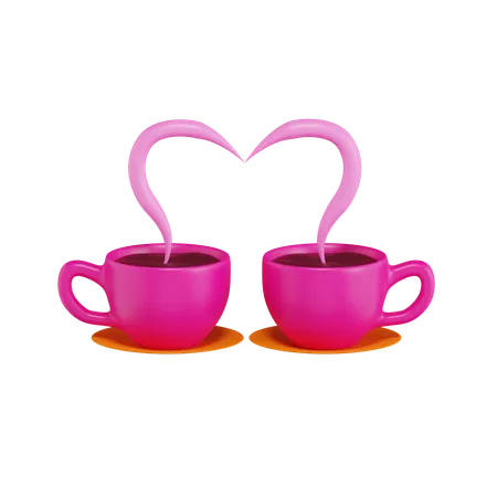 Quelques tasses  3D Icon