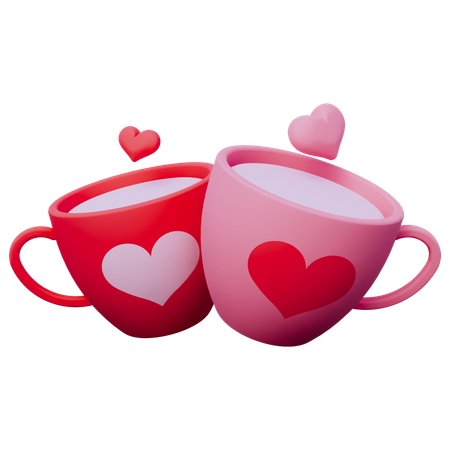 Quelques tasses  3D Icon