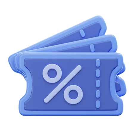 COUPON  3D Icon