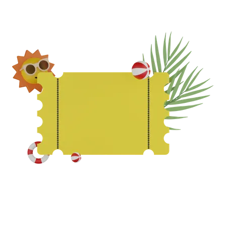 Coupon  3D Icon